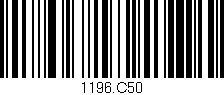 Código de barras (EAN, GTIN, SKU, ISBN): '1196.C50'