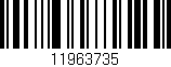 Código de barras (EAN, GTIN, SKU, ISBN): '11963735'
