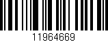Código de barras (EAN, GTIN, SKU, ISBN): '11964669'