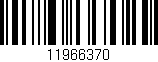 Código de barras (EAN, GTIN, SKU, ISBN): '11966370'