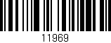 Código de barras (EAN, GTIN, SKU, ISBN): '11969'