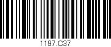 Código de barras (EAN, GTIN, SKU, ISBN): '1197.C37'