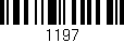 Código de barras (EAN, GTIN, SKU, ISBN): '1197'