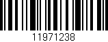Código de barras (EAN, GTIN, SKU, ISBN): '11971238'