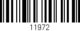 Código de barras (EAN, GTIN, SKU, ISBN): '11972'