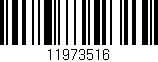 Código de barras (EAN, GTIN, SKU, ISBN): '11973516'