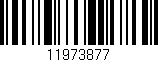 Código de barras (EAN, GTIN, SKU, ISBN): '11973877'
