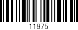 Código de barras (EAN, GTIN, SKU, ISBN): '11975'