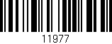 Código de barras (EAN, GTIN, SKU, ISBN): '11977'