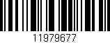 Código de barras (EAN, GTIN, SKU, ISBN): '11979677'