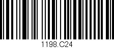 Código de barras (EAN, GTIN, SKU, ISBN): '1198.C24'