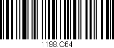 Código de barras (EAN, GTIN, SKU, ISBN): '1198.C64'