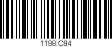 Código de barras (EAN, GTIN, SKU, ISBN): '1198.C94'