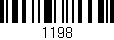 Código de barras (EAN, GTIN, SKU, ISBN): '1198'
