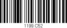 Código de barras (EAN, GTIN, SKU, ISBN): '1199.C52'