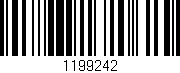 Código de barras (EAN, GTIN, SKU, ISBN): '1199242'