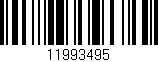 Código de barras (EAN, GTIN, SKU, ISBN): '11993495'