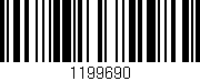 Código de barras (EAN, GTIN, SKU, ISBN): '1199690'