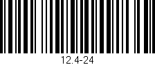 Código de barras (EAN, GTIN, SKU, ISBN): '12.4-24'