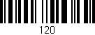 Código de barras (EAN, GTIN, SKU, ISBN): '120'