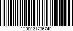 Código de barras (EAN, GTIN, SKU, ISBN): '1200021786740'