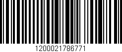 Código de barras (EAN, GTIN, SKU, ISBN): '1200021786771'
