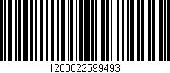 Código de barras (EAN, GTIN, SKU, ISBN): '1200022599493'