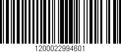 Código de barras (EAN, GTIN, SKU, ISBN): '1200022994601'