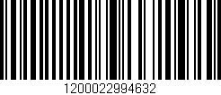 Código de barras (EAN, GTIN, SKU, ISBN): '1200022994632'