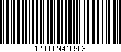 Código de barras (EAN, GTIN, SKU, ISBN): '1200024416903'