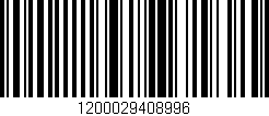 Código de barras (EAN, GTIN, SKU, ISBN): '1200029408996'