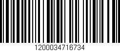 Código de barras (EAN, GTIN, SKU, ISBN): '1200034716734'