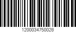 Código de barras (EAN, GTIN, SKU, ISBN): '1200034750028'