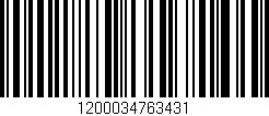 Código de barras (EAN, GTIN, SKU, ISBN): '1200034763431'