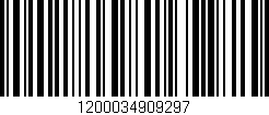 Código de barras (EAN, GTIN, SKU, ISBN): '1200034909297'