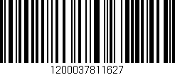 Código de barras (EAN, GTIN, SKU, ISBN): '1200037811627'