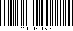 Código de barras (EAN, GTIN, SKU, ISBN): '1200037828526'