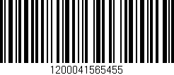 Código de barras (EAN, GTIN, SKU, ISBN): '1200041565455'