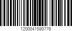 Código de barras (EAN, GTIN, SKU, ISBN): '1200041590778'