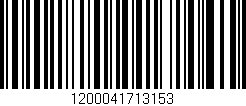 Código de barras (EAN, GTIN, SKU, ISBN): '1200041713153'