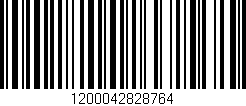 Código de barras (EAN, GTIN, SKU, ISBN): '1200042828764'
