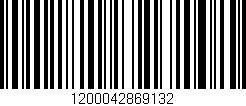 Código de barras (EAN, GTIN, SKU, ISBN): '1200042869132'