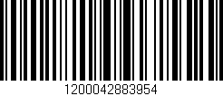Código de barras (EAN, GTIN, SKU, ISBN): '1200042883954'