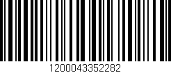 Código de barras (EAN, GTIN, SKU, ISBN): '1200043352282'