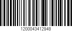 Código de barras (EAN, GTIN, SKU, ISBN): '1200043412948'