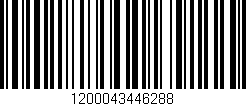 Código de barras (EAN, GTIN, SKU, ISBN): '1200043446288'