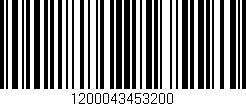 Código de barras (EAN, GTIN, SKU, ISBN): '1200043453200'