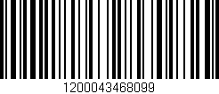 Código de barras (EAN, GTIN, SKU, ISBN): '1200043468099'