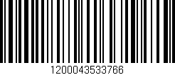 Código de barras (EAN, GTIN, SKU, ISBN): '1200043533766'