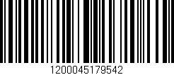 Código de barras (EAN, GTIN, SKU, ISBN): '1200045179542'